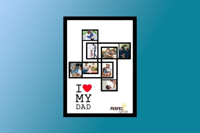 Customized I Love My Papa Frame